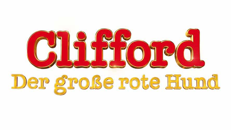 Titelschriftzug zu "Cliffort, der große, rote Hund"